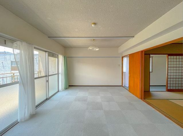 ハイツ大川筋の居間・リビング|おしゃれなリビングです