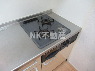 【キッチン】 | ボヌールオオハス（弥刀賃貸） | きれいなキッチンです