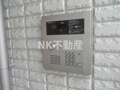 【セキュリティ】 | ボヌールオオハス（弥刀賃貸） | オートロック付きです