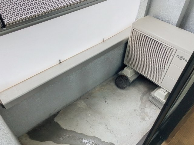 ビートルハウスのバルコニー