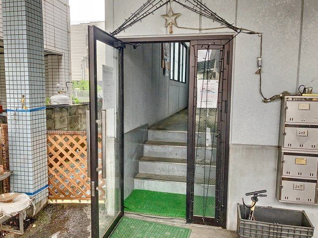 ビートルハウスのエントランス