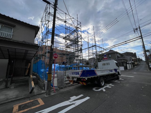 瑞穂区丸根町　2号棟★仲介手数料無料★（中根小学校・萩山中学校）新築一戸建ての前面道路含む現地写真|11/26撮影
瑞穂区の不動産売買の事ならマックスバリュで住まい相談エムワイホームにお任せください。
