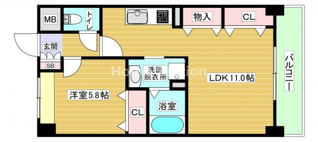 【間取り】 | フレスクーラ