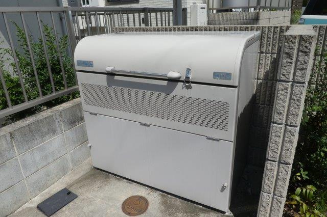 倉敷市酒津のアパートのその他共用部分|敷地内ゴミＳＴ・当番なし。