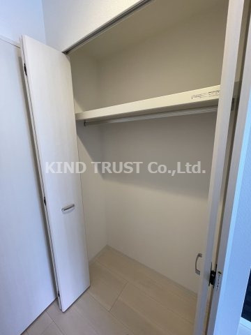 NORTH VILLAGE 伍番館の収納|大きなスペースがあり、収納には困りません