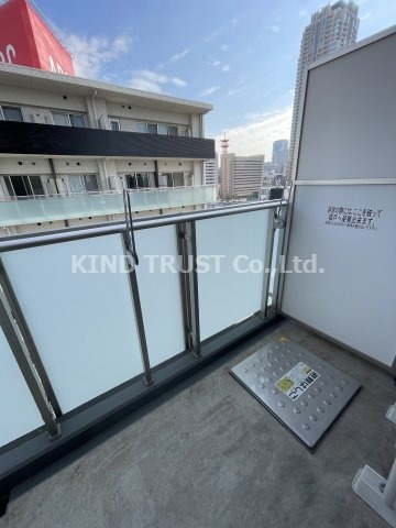 NORTH VILLAGE 伍番館のバルコニー|広々としたバルコニーです