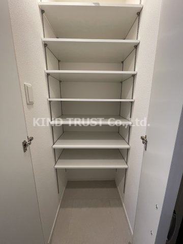 NORTH VILLAGE 伍番館の収納|専用の収納スペースです