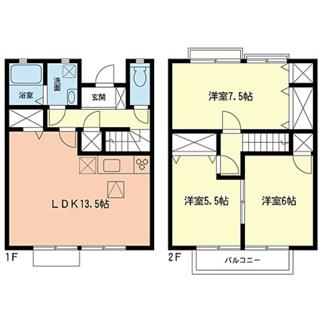 ヴィクトワール92Iの間取り