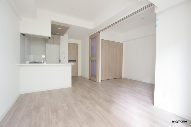 ラドゥセール谷町　仲介手数料無料の居間・リビング