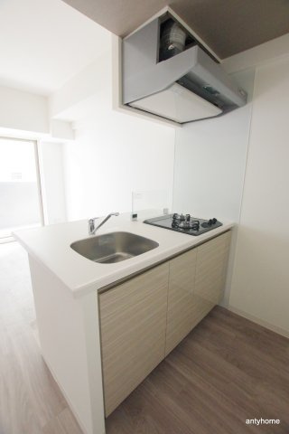 ラドゥセール谷町　仲介手数料無料のキッチン