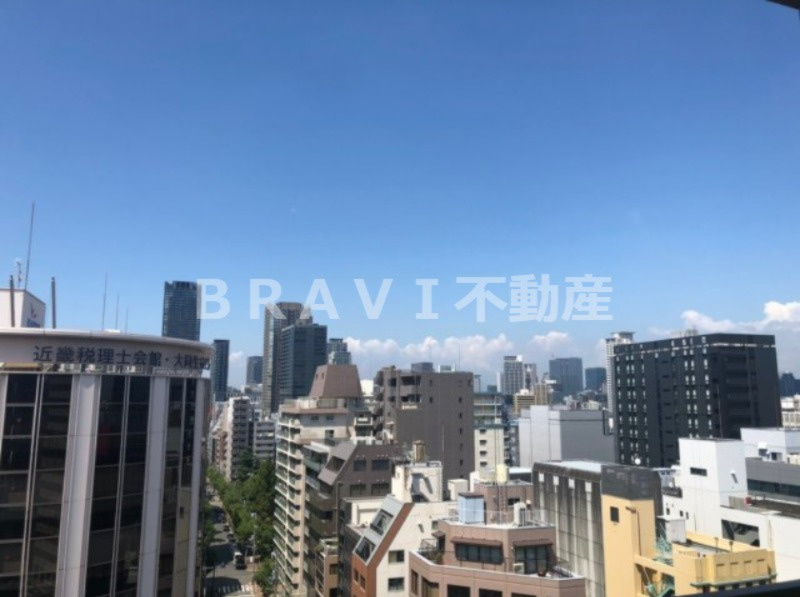 天満橋リーフビル・ネバーランド天満橋　BRAVI不動産の展望|【ネバーランド天満橋】見晴らし良好です