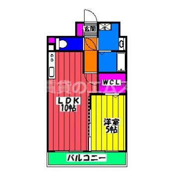 【間取り】 | Ｆ・ＳＴＡＧＥ博多駅南 | Ｆ・ＳＴＡＧＥ博多駅南の間取り