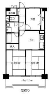 【間取り】 | シティマンション井尻