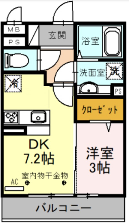ロンサールⅡの間取り