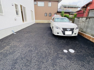 【駐車場】 | クレイドルガーデン土浦市乙戸南第4 | ４台駐車可能です！