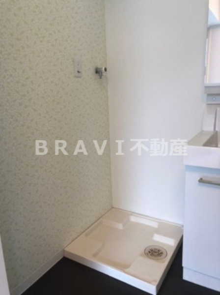 GALLERY谷町（ギャレリー谷町）　BRAVI不動産の設備|【GALLERY谷町】洗濯機置場