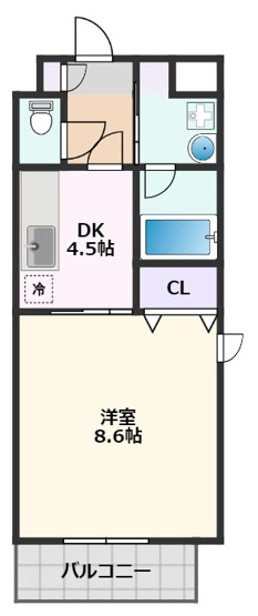 【間取り】 | グレイスフォンティーヌ