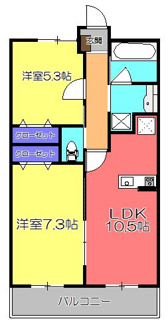 【間取り】 | キャッスル ハイム