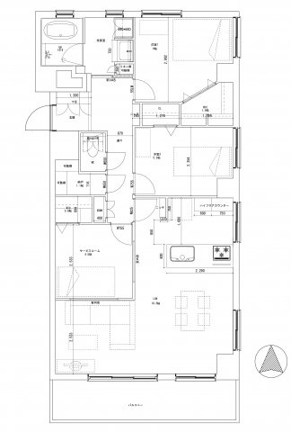 【間取り】 | 目黒太陽マンション 5F | リノベーション後のお引き渡し。参考プランです。