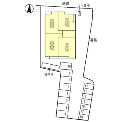 【区画図】 | D-room日前宮前