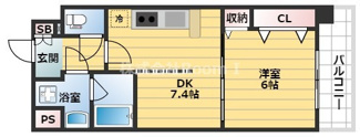【間取り】 | ラナップスクエア堺筋本町