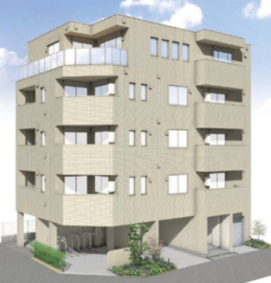 【外観パース】 | 仮）モンステラ