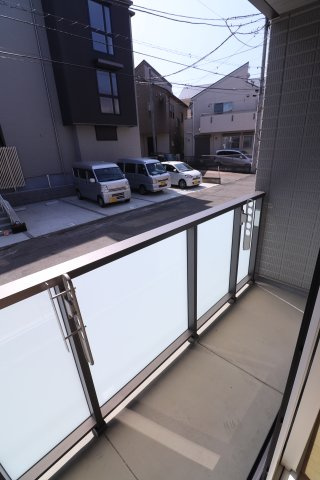メルヴェールS-Ⅱのバルコニー|別部屋参考写真