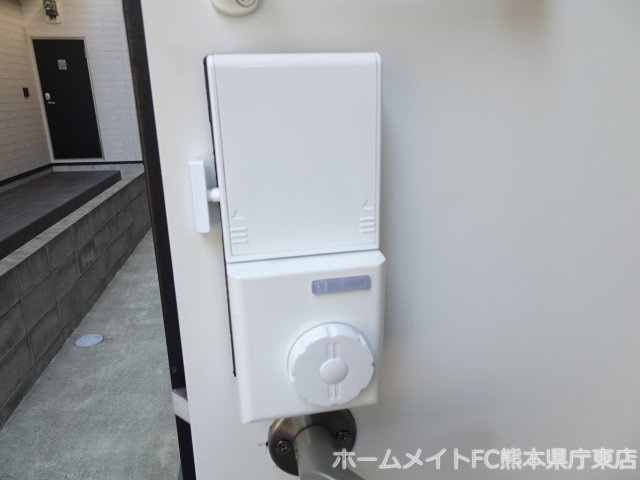 熊本市中央区国府３丁目のアパートのセキュリティ