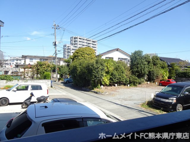 熊本市中央区国府３丁目のアパートの展望
