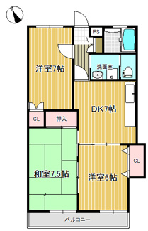 【間取り】 | 横山ハイツ