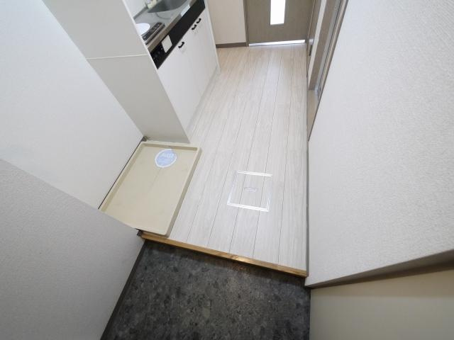 グレイスフローラ富雄の玄関|きれいな玄関です