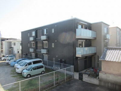 【外観】 | シャーメゾン菱屋東（河内花園賃貸） | 外観です