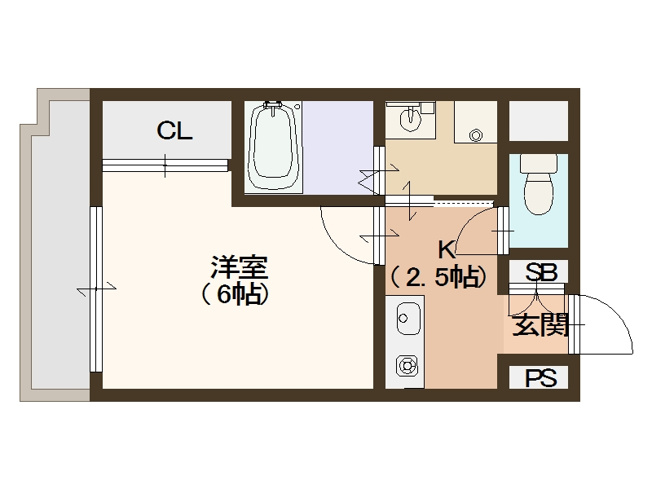 【間取り】 | インペリアル玉出