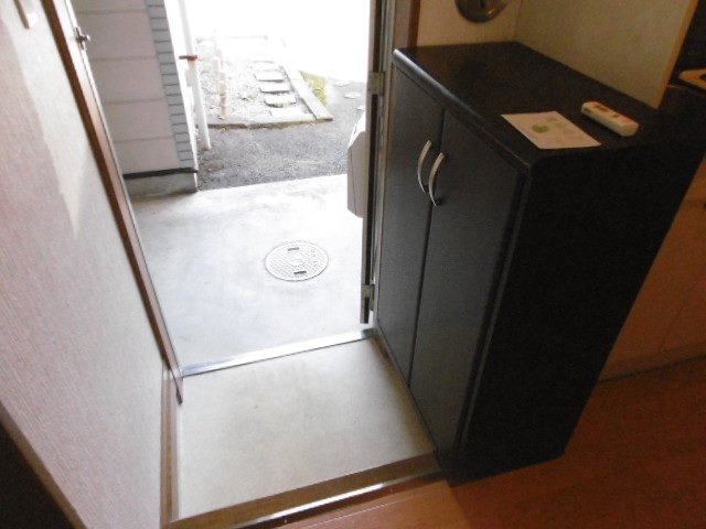 フラッツ17の玄関