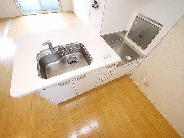 シャーメゾン富堂のキッチン|キッチンでお料理をお楽しみください