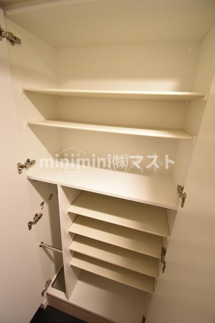 プレサンス立売堀ベルヴィルの玄関