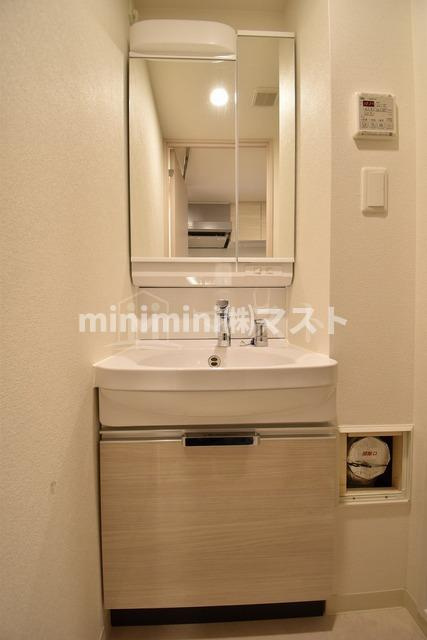 プレサンス立売堀ベルヴィルの洗面所