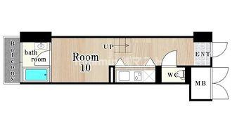 U residence 弁天町　(是空弁天)の間取り