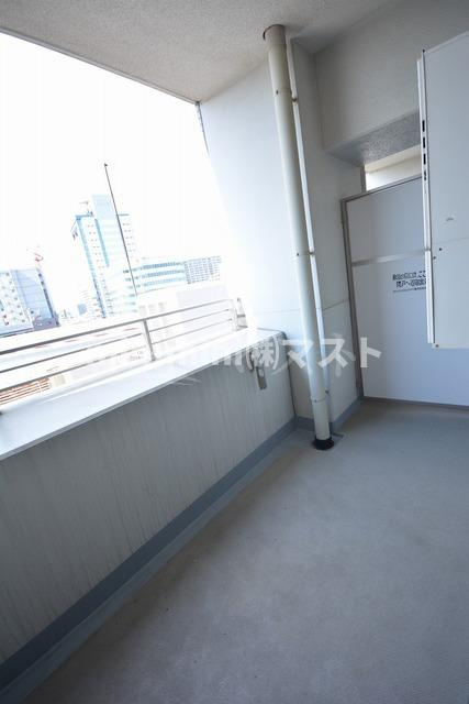 アーデンタワー福島ウエストのバルコニー