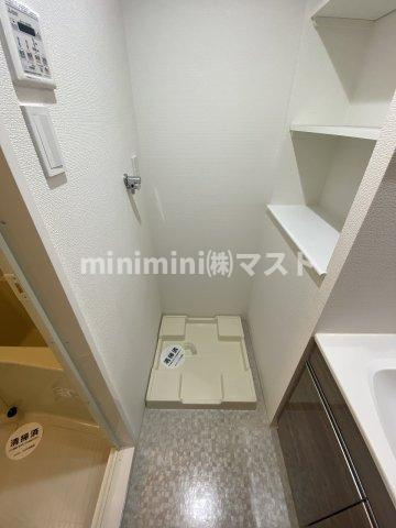 アスヴェル阿波座ブルーアースの洗面所
