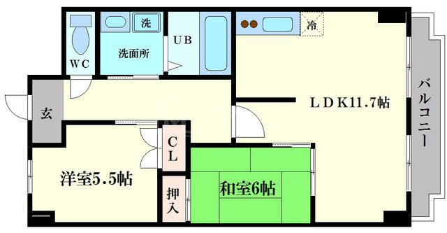 ラ・トゥールの間取り