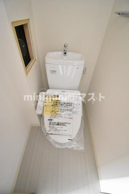 プレサンスOSAKA DOMECITYビーツのトイレ