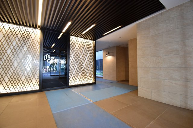 プレサンスOSAKA DOMECITYビーツのエントランス
