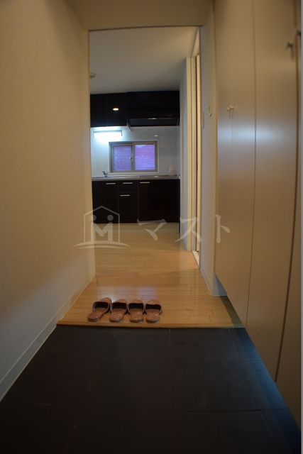 オリエンタル南堀江の玄関