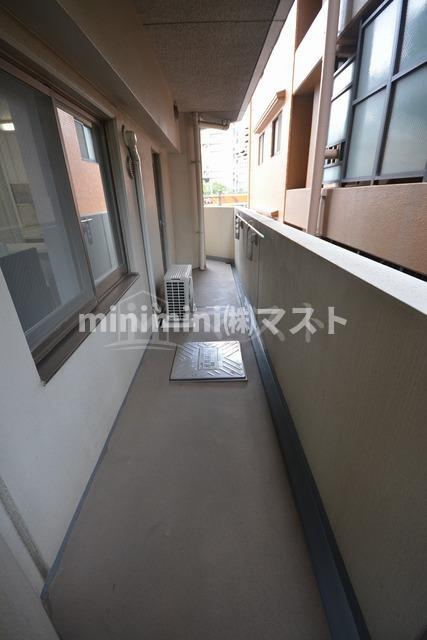 レジュールアッシュ福島のバルコニー