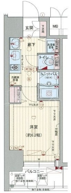 プレサンス本町ジョイスの間取り