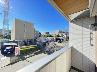 【展望】 | バルコニーからの眺望です♪2階にあるので人目が気にならないのが嬉しいですよね☆