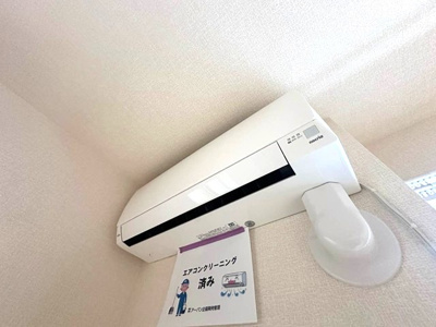 【設備】 | クレモンテ茅ヶ崎南 | 暑い夏や寒い冬に大活躍のエアコン付きです☆冷暖房完備で1年中快適に過ごせます♪