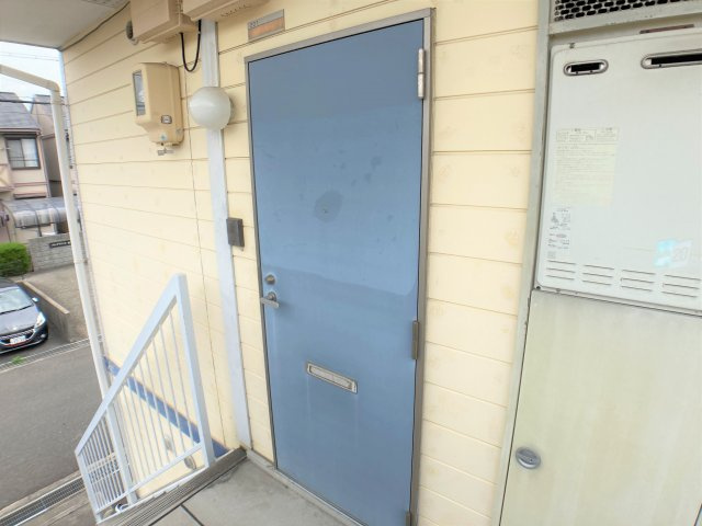 サイドポケットの玄関