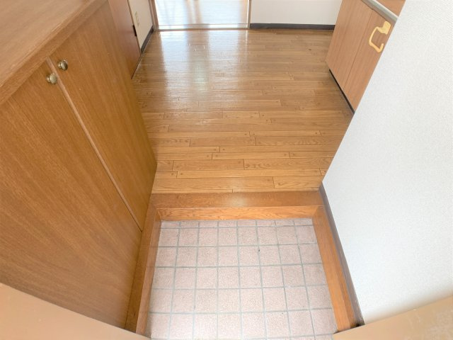 サイドポケットの玄関